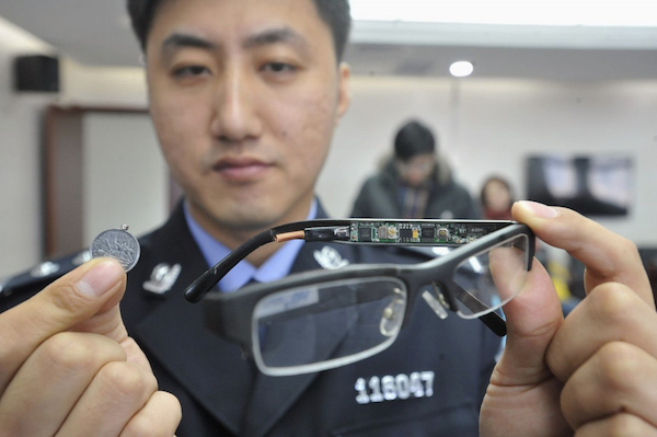Cheating on Tests the high tech Chinese teen way