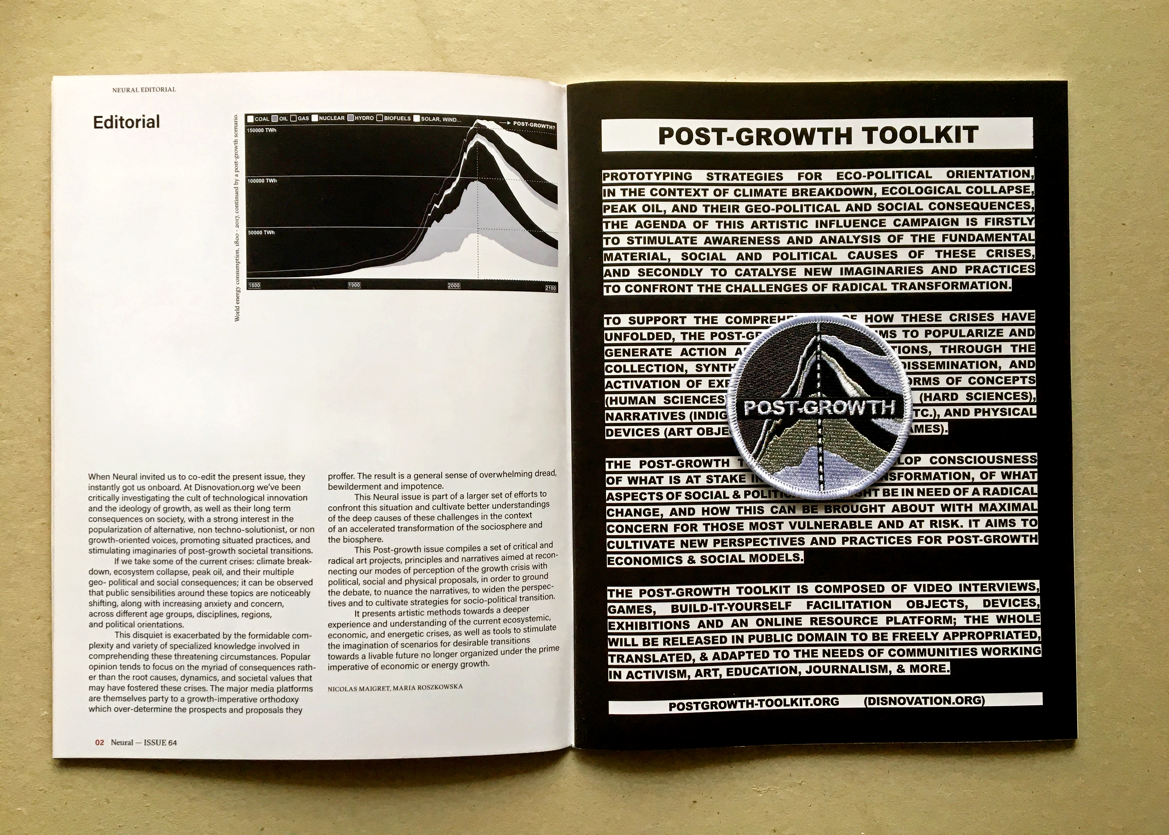 Post-Growth Toolkit by Nicolas Maigret and Maria Roszkowska